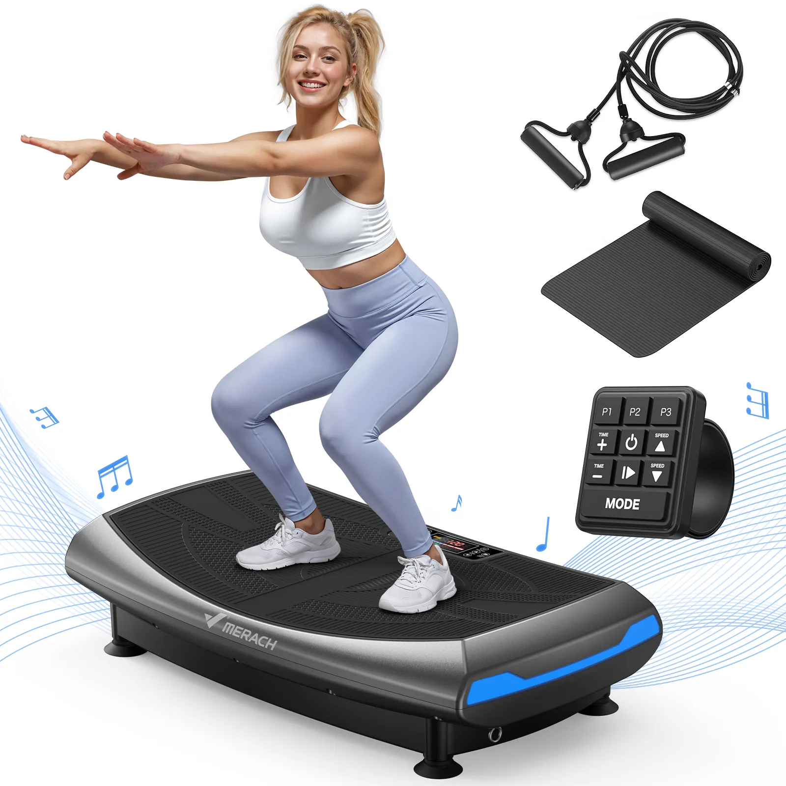 CV61 Curved 4D Vibration Plate for Muscle Activation
