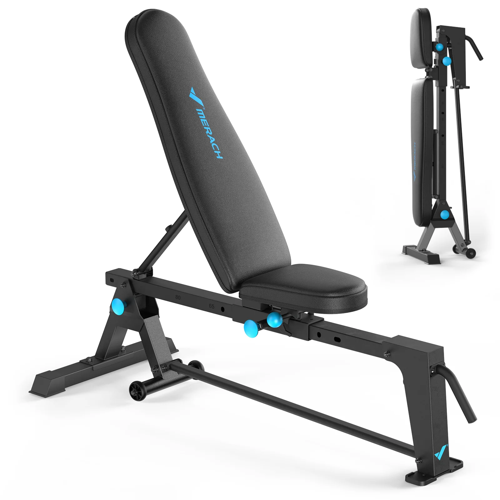 P14 Adjustable Foldable Weight Bench